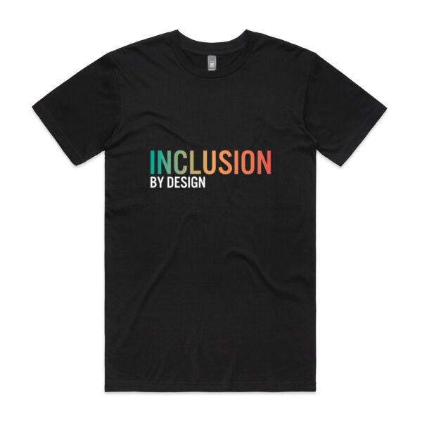 Staple Tee - Inclusion by Design (dark) Thumbnail
