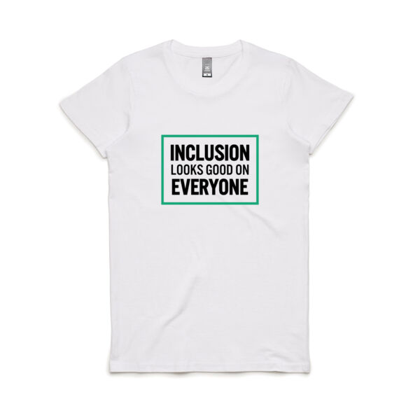 Maple Tee - Inclusion looks good on everyone (light) Thumbnail